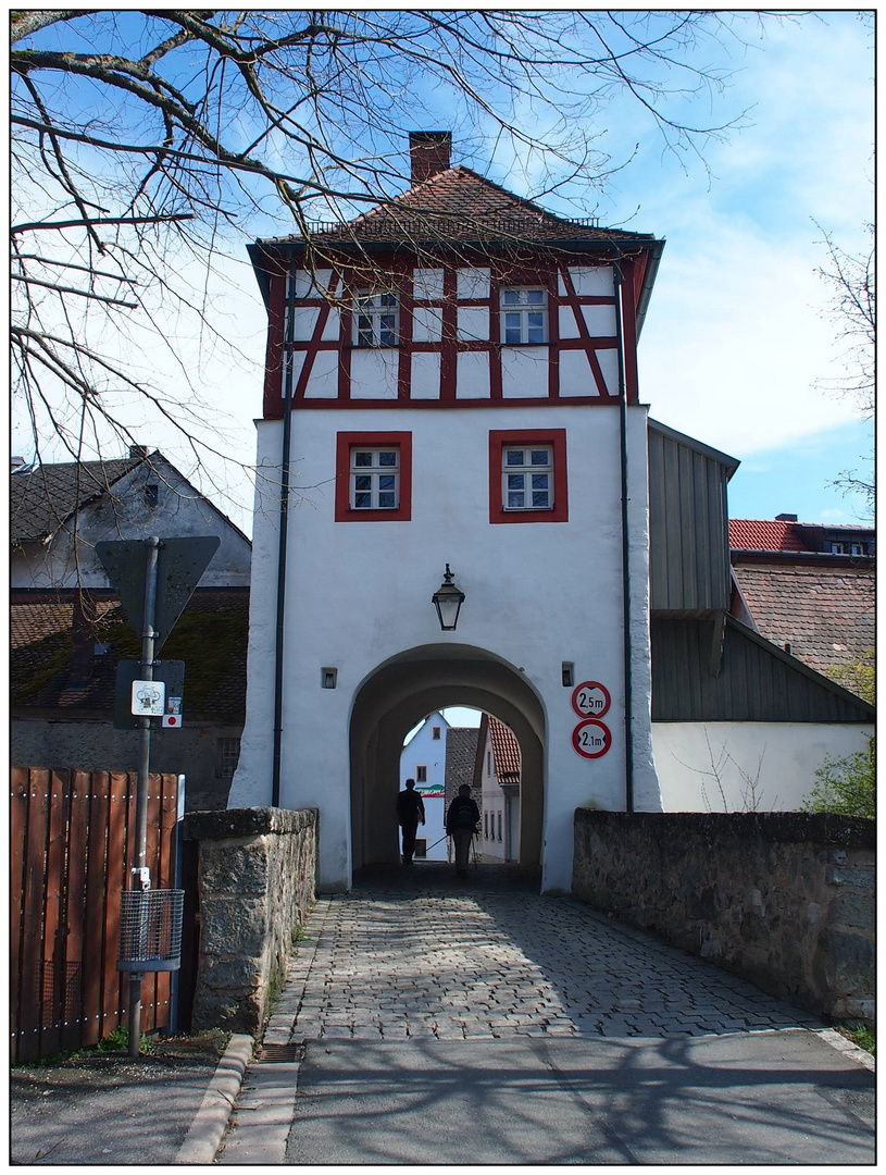 Oberes Stadttor von Hollfeld