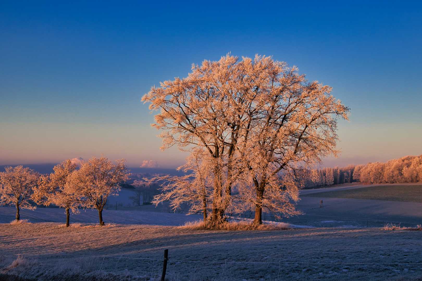 Obergischer kalter Morgen