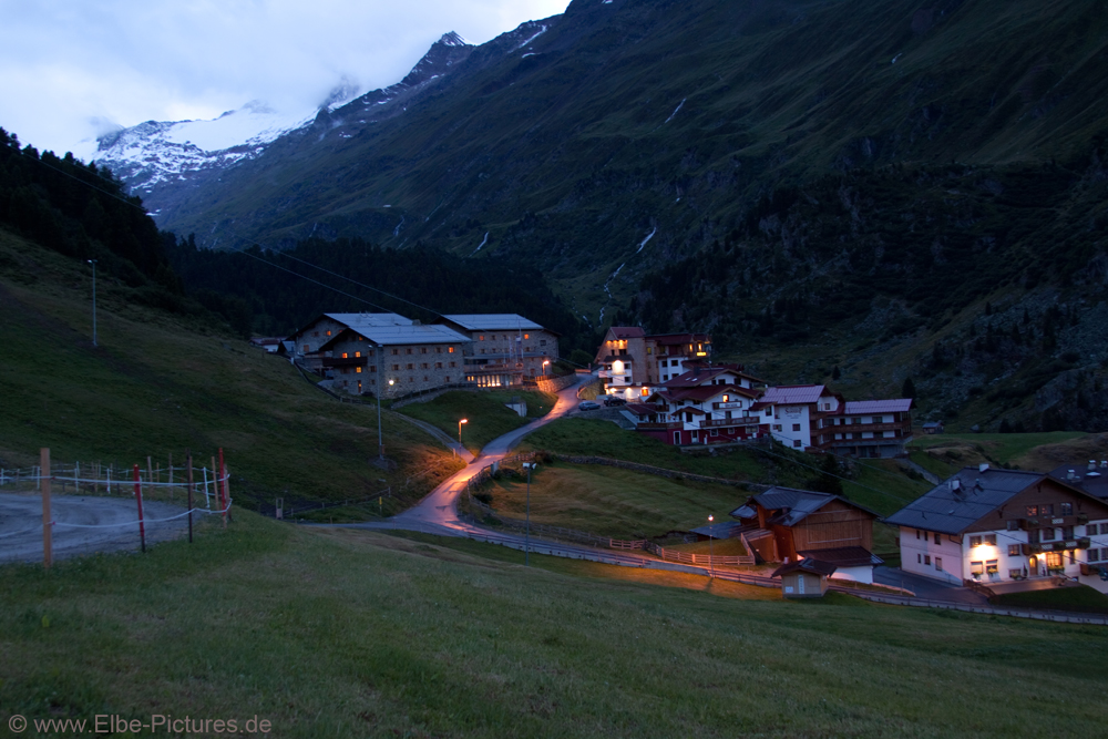 Obergurgl am Abend