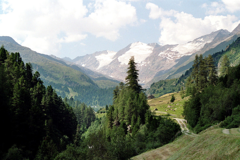 Obergurgl in der Nähe von Sölden (Österreich)