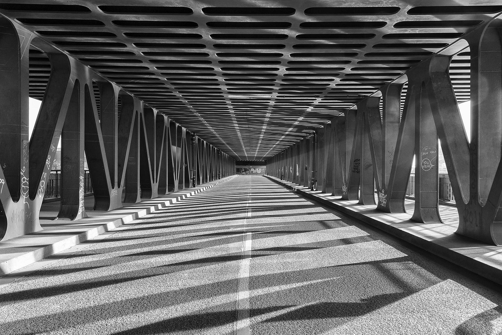 Oberhafenbrücke in Hamburg