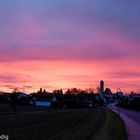 Oberhaindlfing am Abend