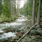 Oberhalb der Nevada Falls