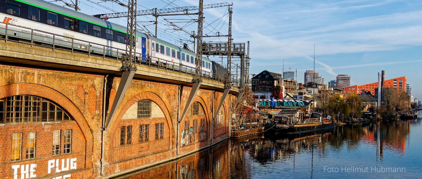 OBERHALB DER SPREE DIE FERNGLEISE DER STADTBAHN