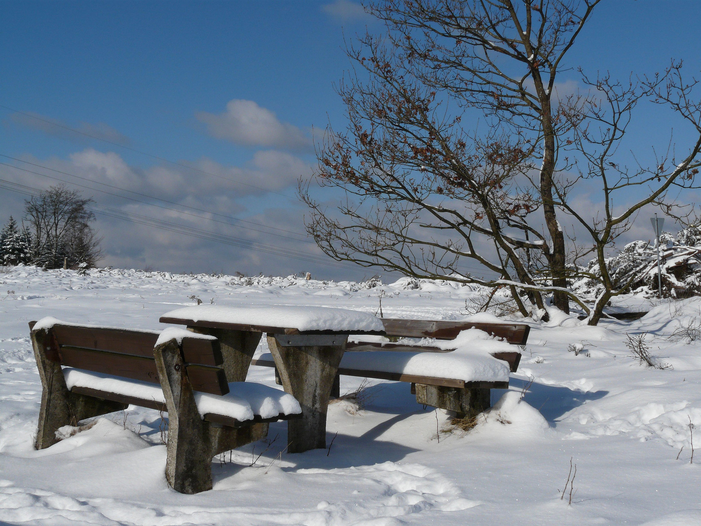 Oberhalb der Versetalsperre