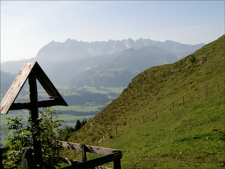 Oberhalb des Chiemsees