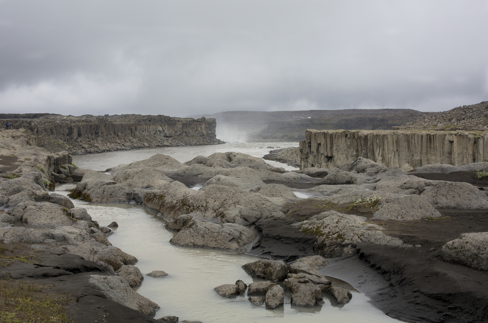 oberhalb des Dettifoss