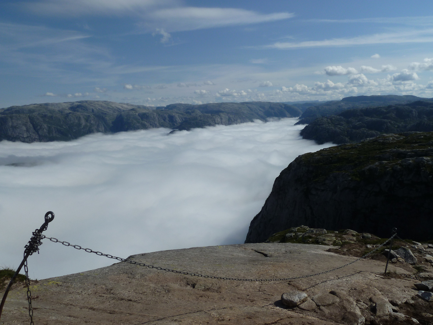 oberhalb des Lysefjord