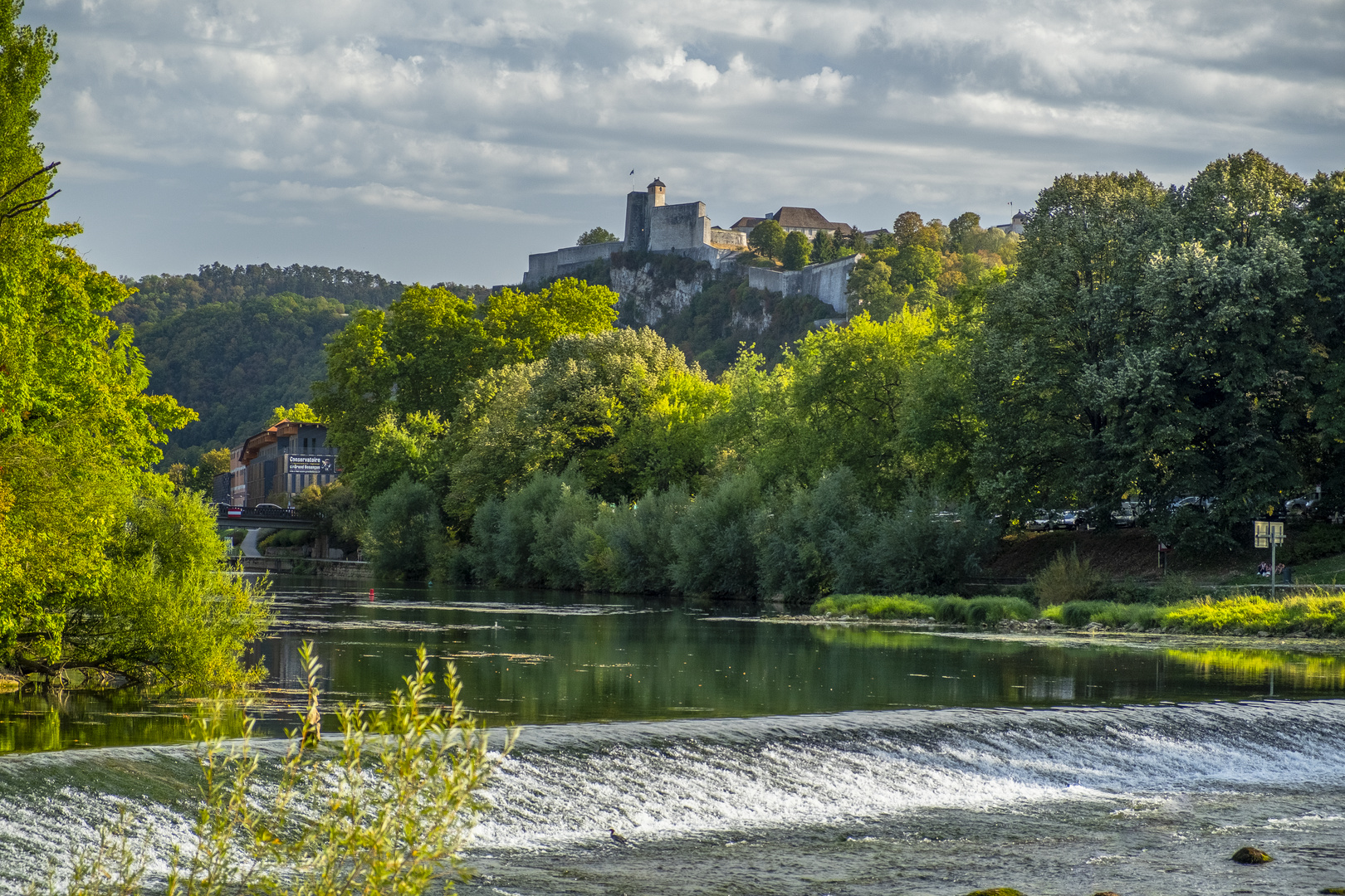 Oberhalb von Besancon