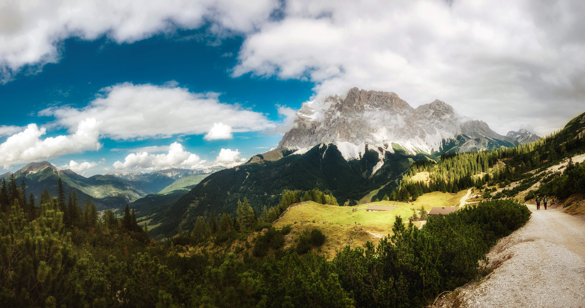 oberhalb von Ehrwald (Österreich)