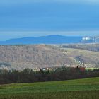 Oberhalb von Falkenhain habe ich einen solchen Blick auf die Festung Königstein  ...