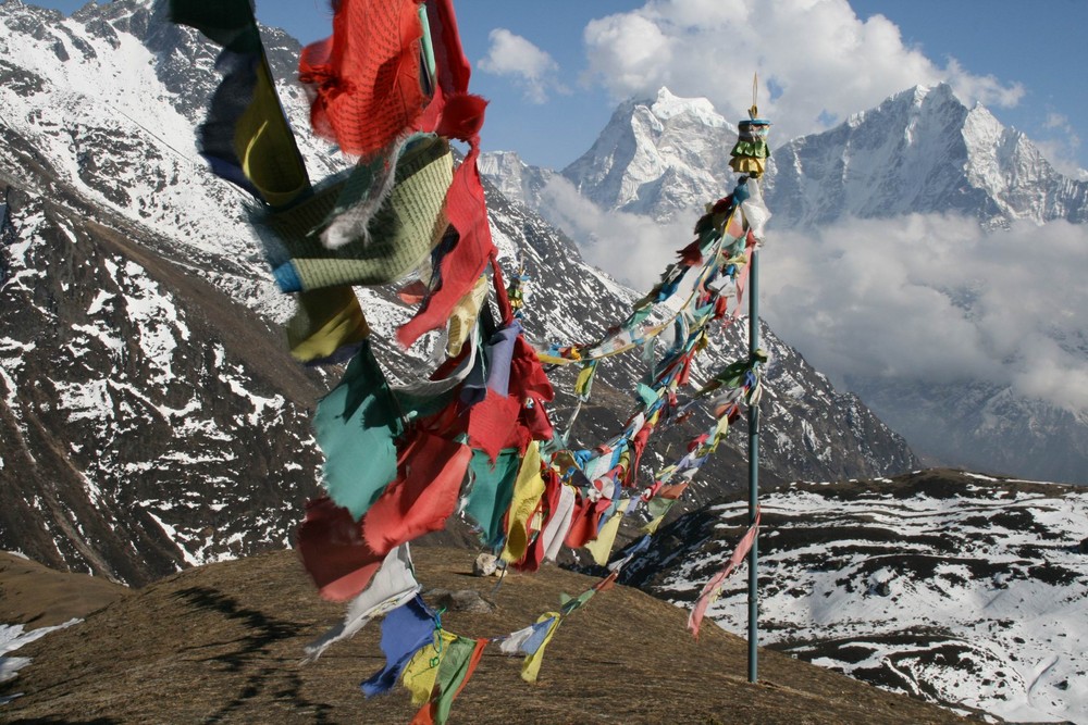 oberhalb von Machhermo im Khumbu Nepal