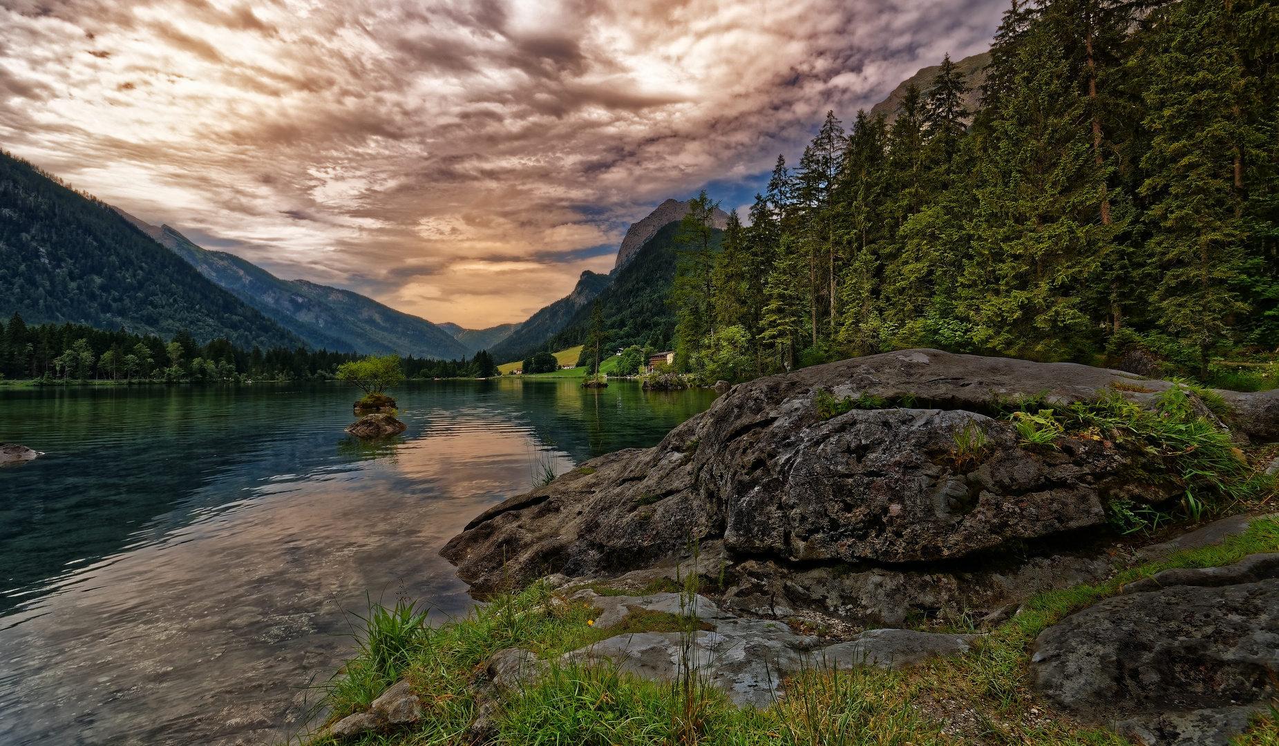 Oberhalb von Ramsau