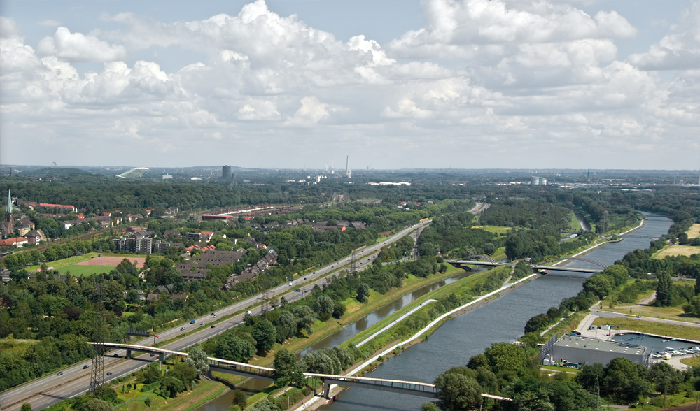 Oberhausen ... Blick vom Gasometer