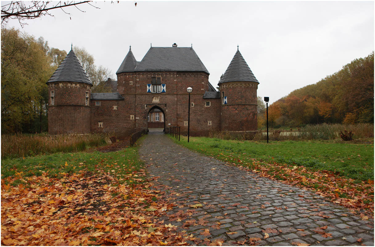 Oberhausen, Burg Vondern - Ausgangsfoto