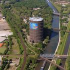 Oberhausen, Gasometer, Rhein-Herne-Kanal, Emscher