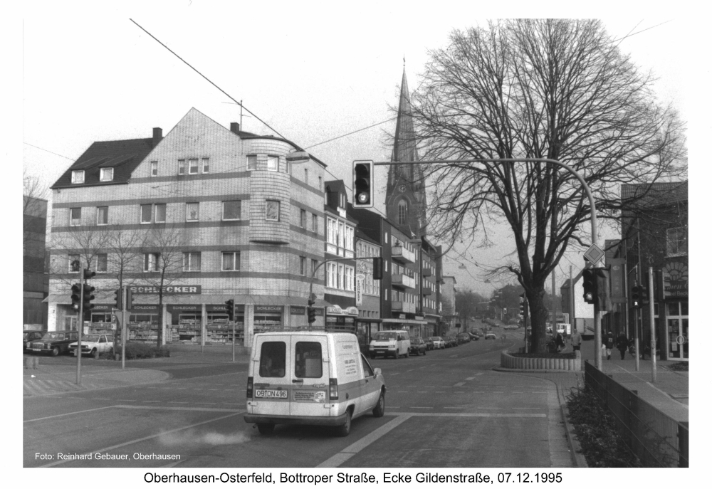 Oberhausen-Osterfeld, Bottroper Straße, Ecke Gildenstraße, 1995