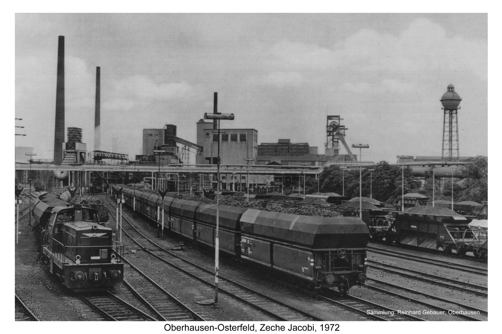 OberhausenOsterfeld, Zeche Jacobi, 1972 Foto & Bild bergbau, motive, 1972 Bilder auf OberhausenOsterfeld, Zeche Jacobi, 1972 Foto & Bild bergbau, motive, 1972 Bilder auf