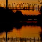 Oberhausen: Slinky-Springs Brücke