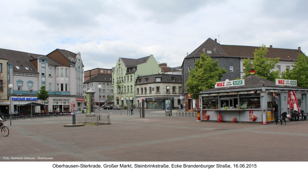 OberhausenSterkrade, Großer Markt, 16.06.2015 Foto & Bild world