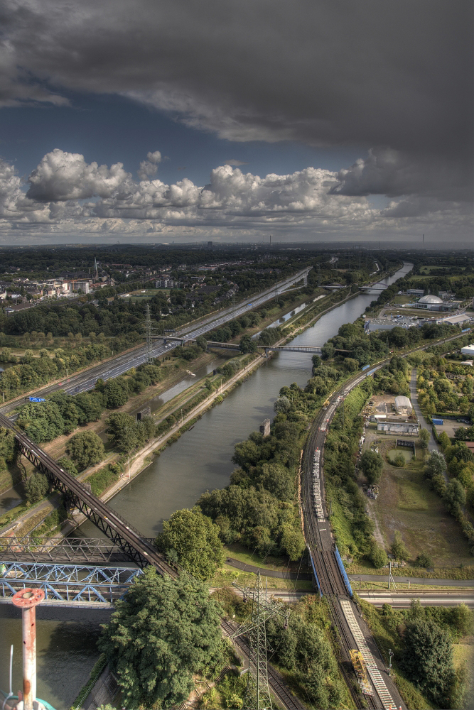 Oberhausen vom Gasometer