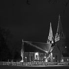 Oberhofenkirche Göppingen bei Nacht