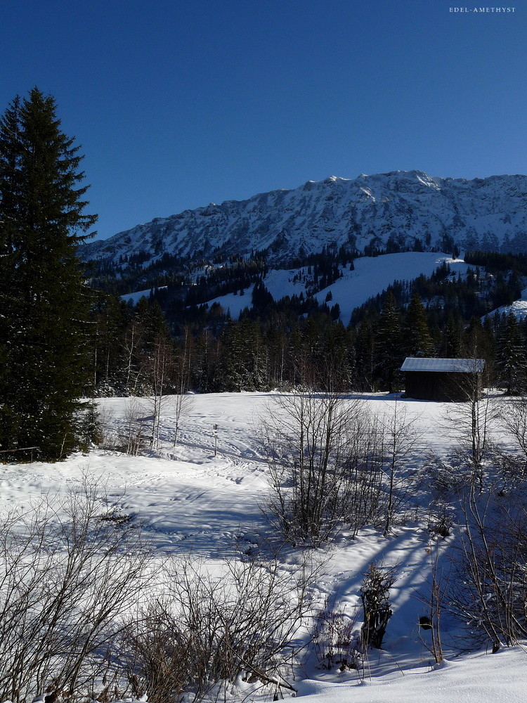 "Oberjoch auf 1200m 18 Winter Love"