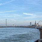 Oberkasselerbrücke und Altstadt