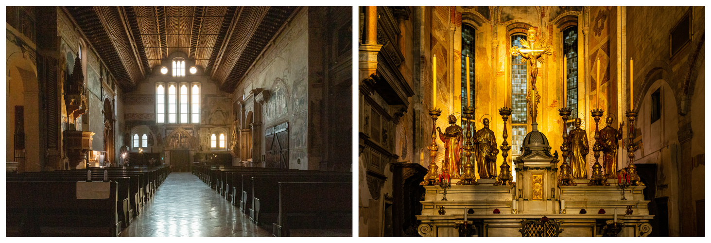 Oberkirche von San Fermo Maggiore...