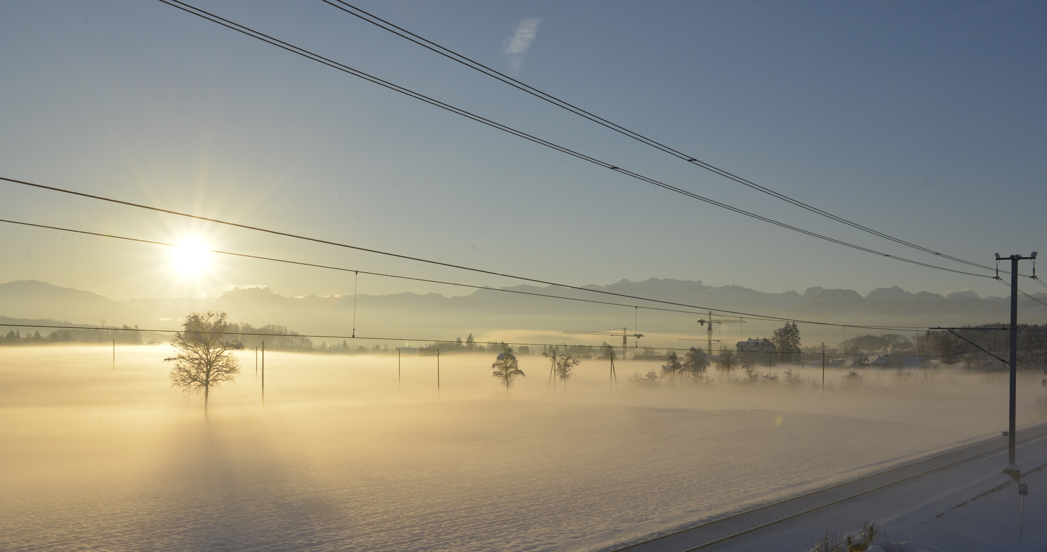 Oberländer Wintermorgen