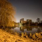 Oberlandesgericht Hamm in der Nacht