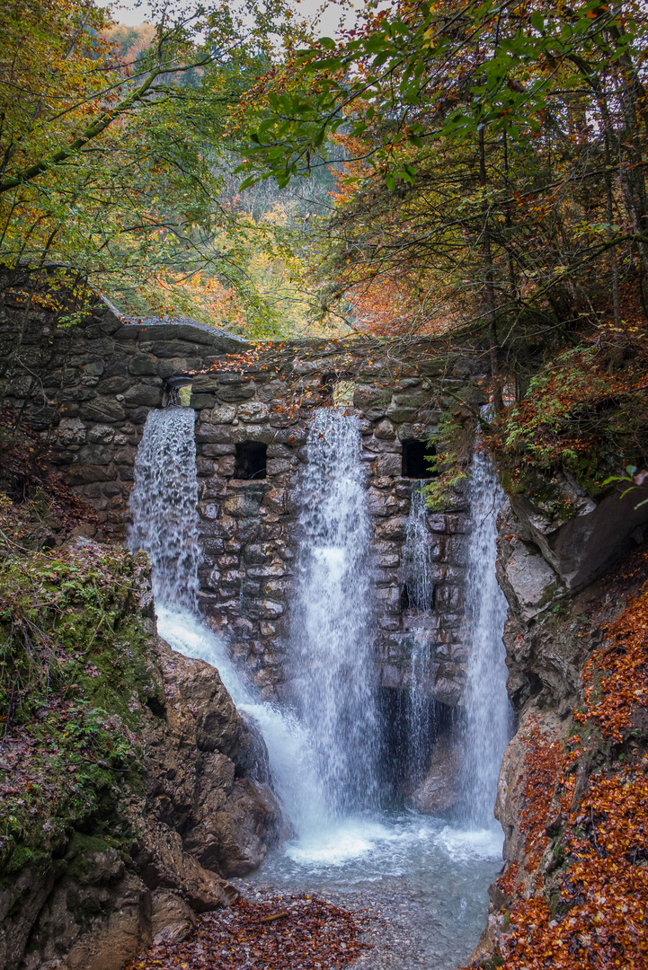 Oberlauf der Wolfsklamm bei Stans