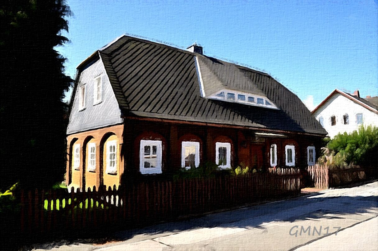 Oberlausitzer Umgebindehaus in Neugersdorf