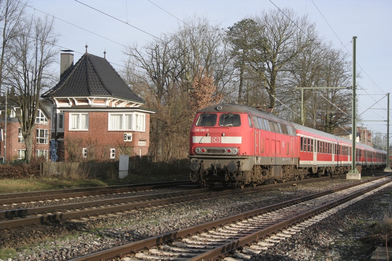 Oberleitung in Bargteheide