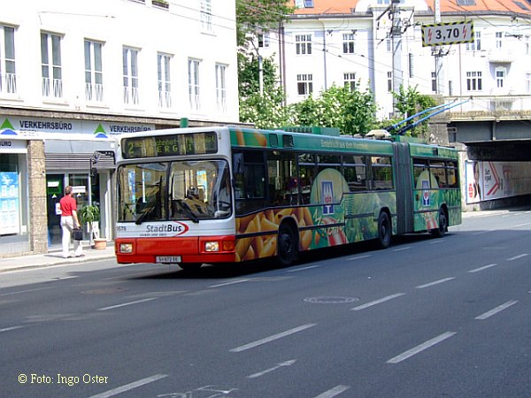 Oberleitung ohne Schiene...