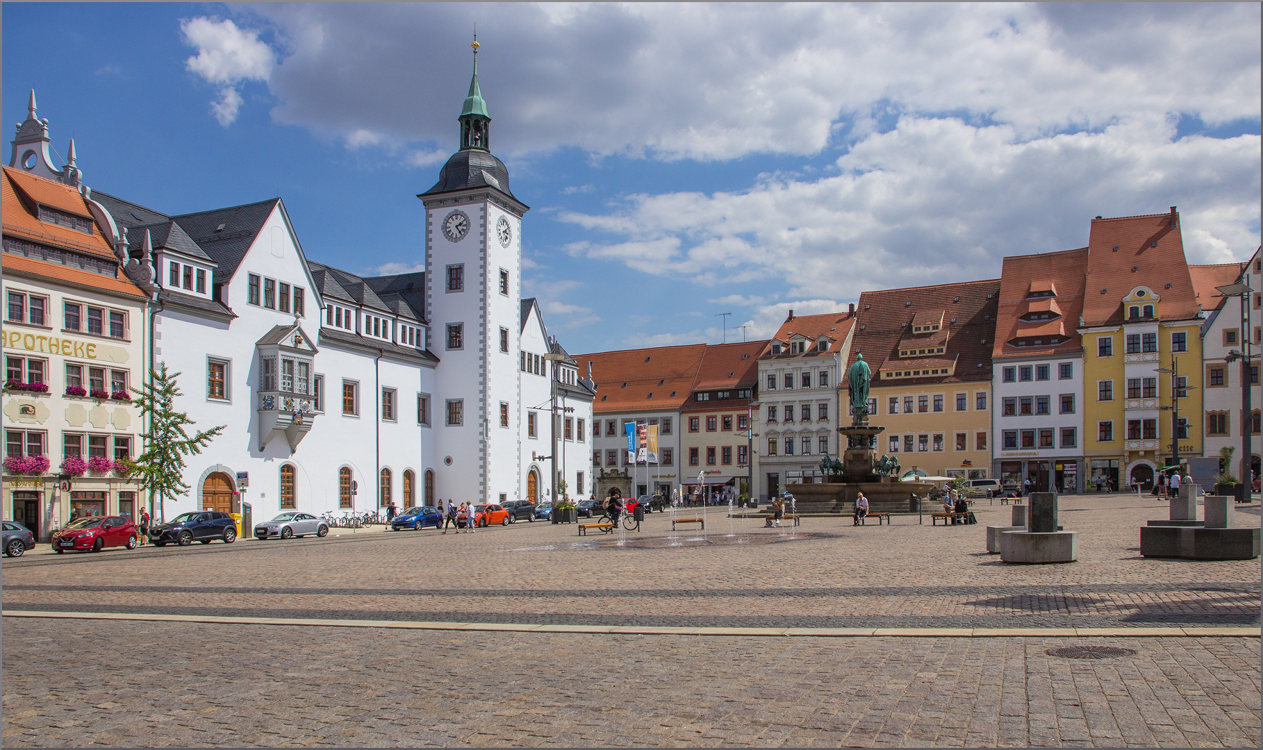 Obermarkt zu Freiberg (2)