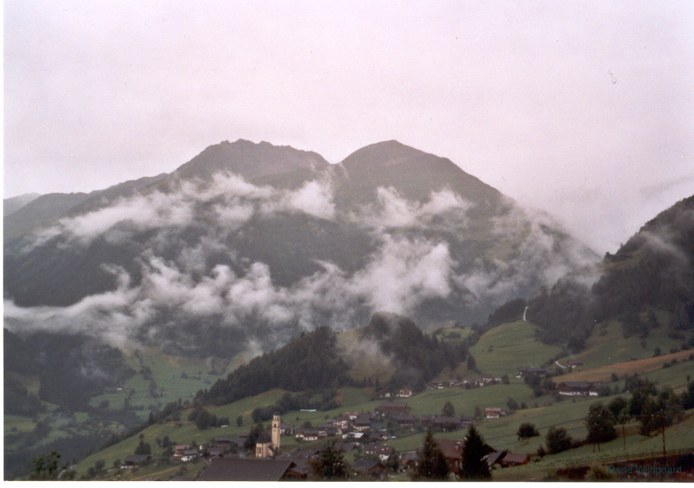 Obermauern und schlechtes Wetter