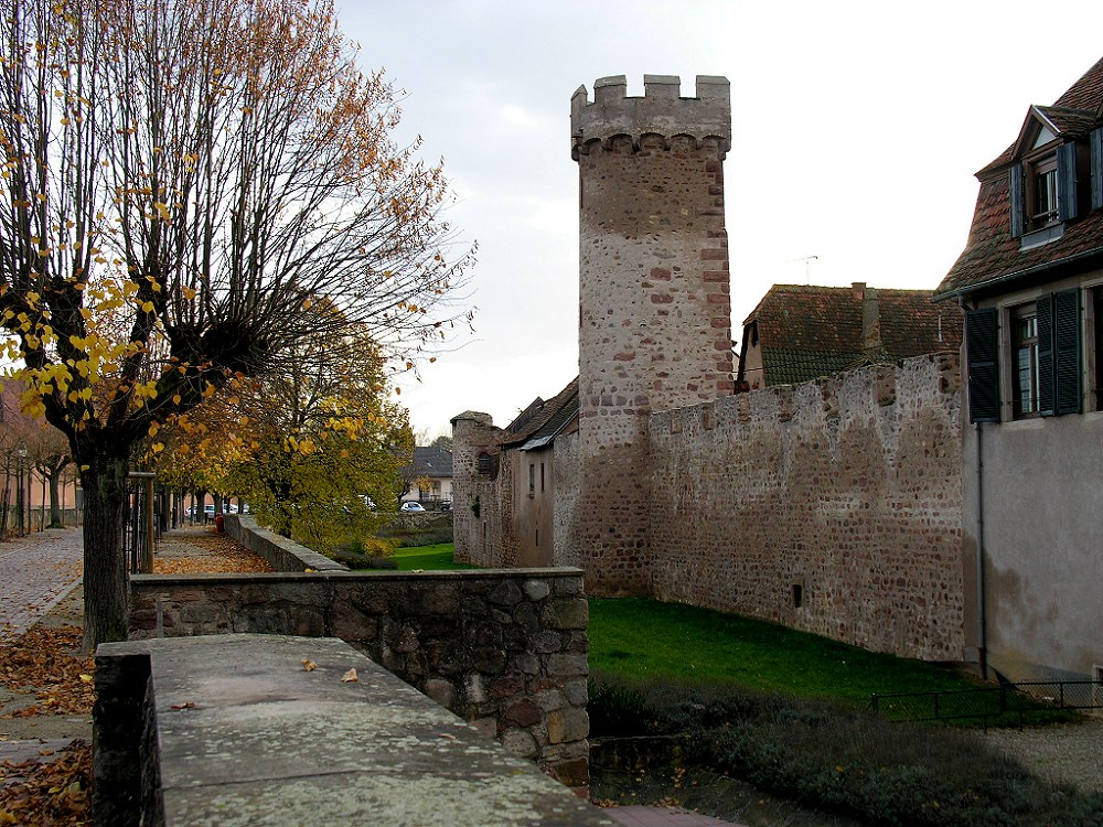 Obernai (Oberehnheim) - Die Wälle