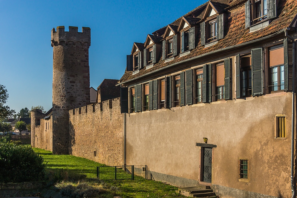 Obernai - Stadtmauer