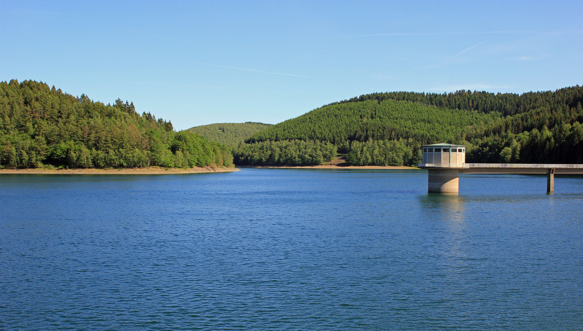 Obernautalsperre bei Netphen-Brauersdorf (Foto 4) reloaded