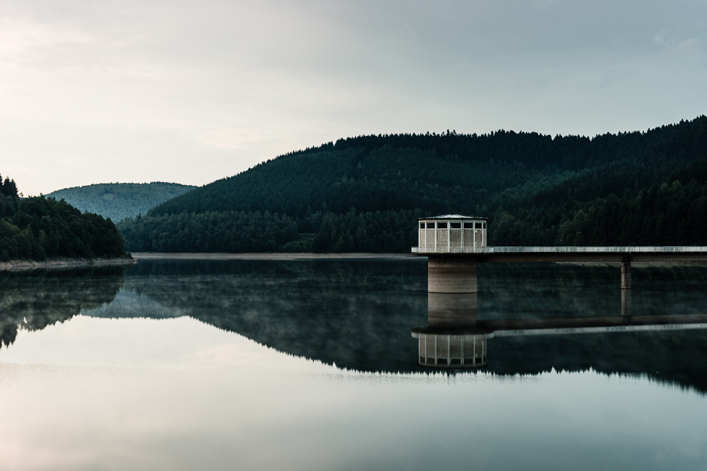 Obernautalsperre im Morgengrauen 01