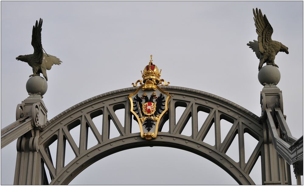 Oberndorf, Länderbrücke Detail