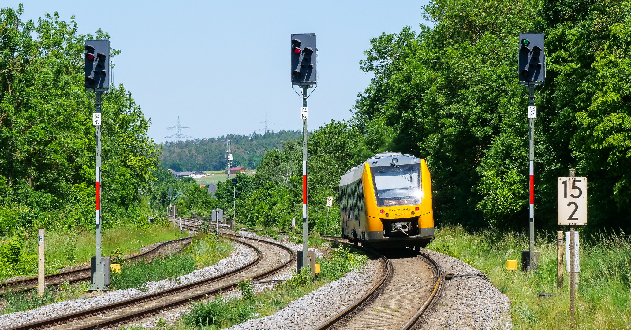 "Oberpfalzbahn" fährt aus