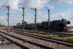 Oberpfalzrundfahrt mit 52 8195-1 bei Amberg Luitpoldhütte