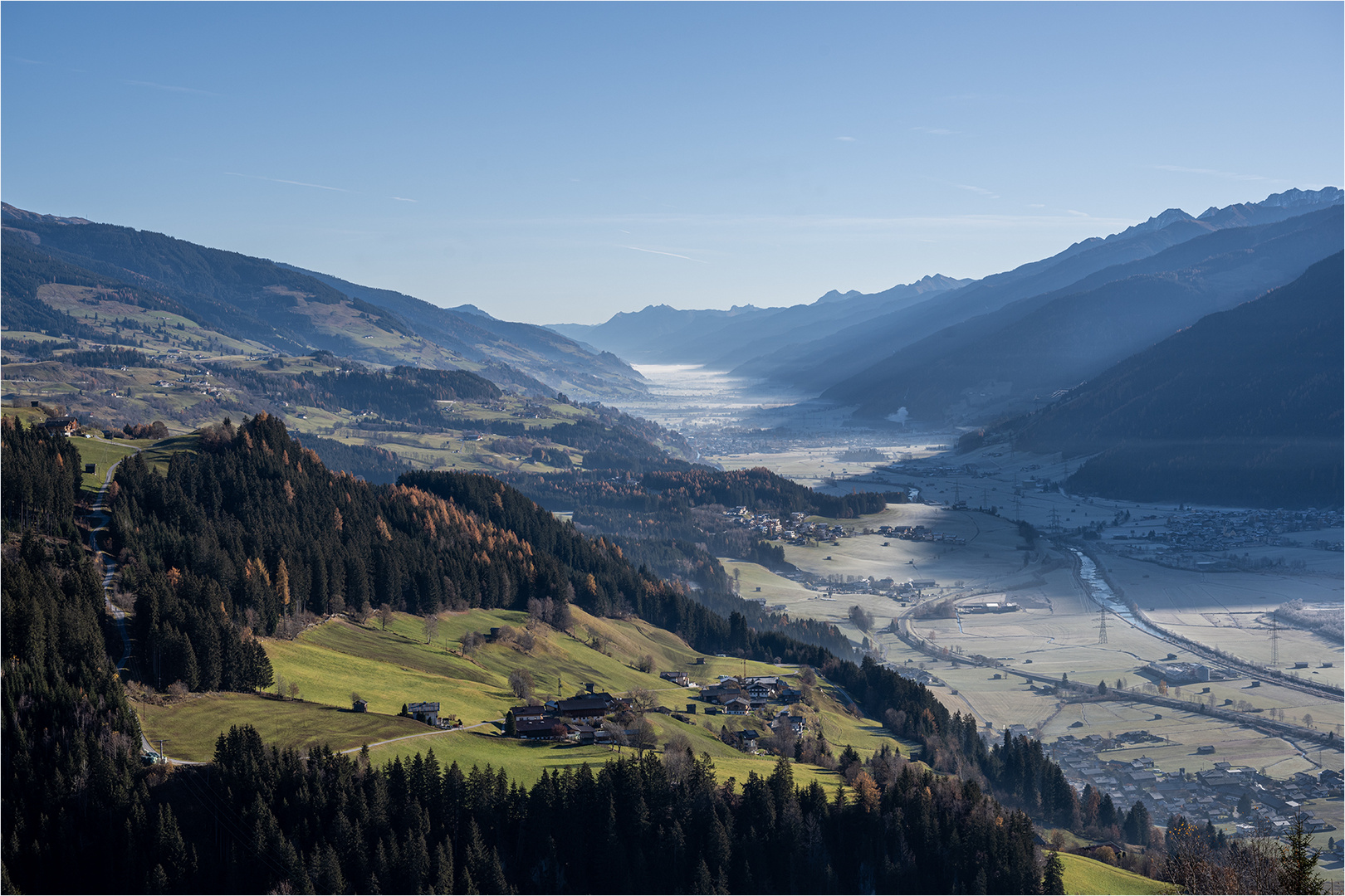 Oberpinzgau im Herbst