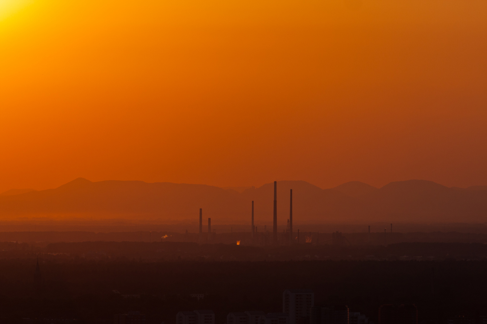 Oberrhein bei Karlsruhe