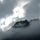 Obersalzberg im Nebel