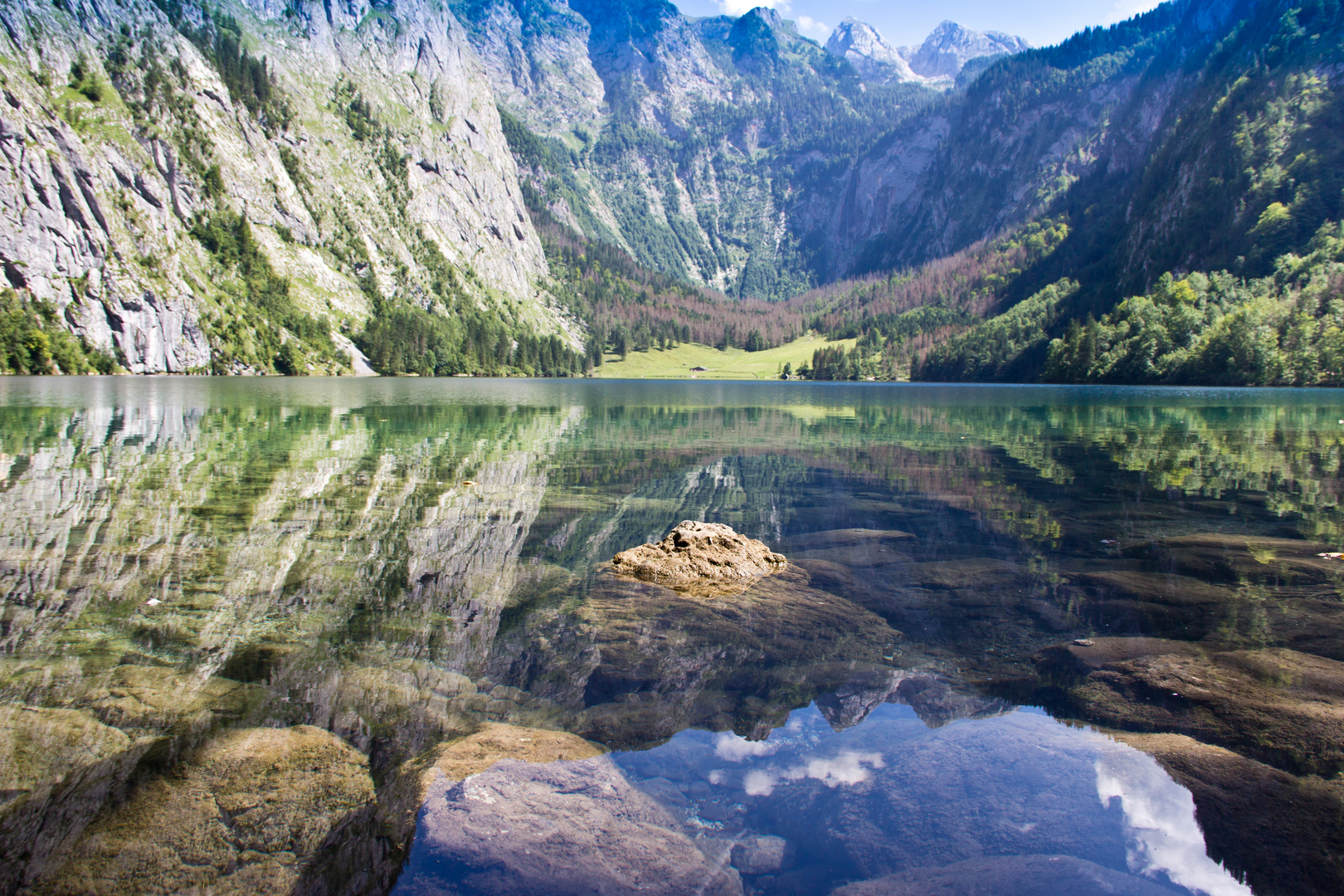 Obersee am Königssee Foto & Bild landschaft, bach, fluss & see, see