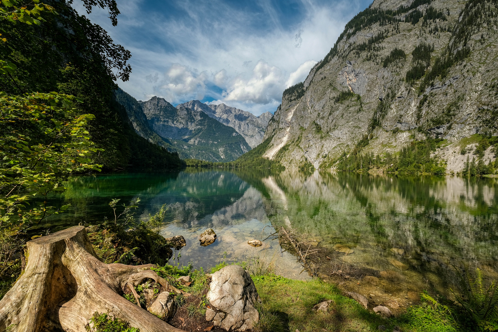 Obersee bei Berchtegaden, Bayern