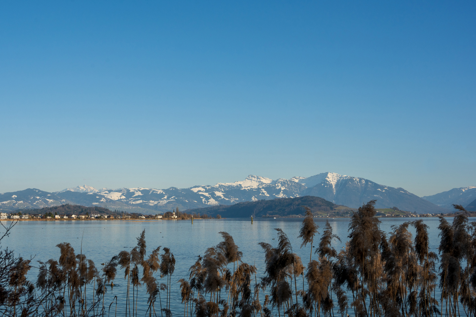 Obersee, Bergsicht Speer und HG Säntis